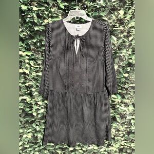 Old Navy Grid Pattern Shirt Dress Womens Medium
